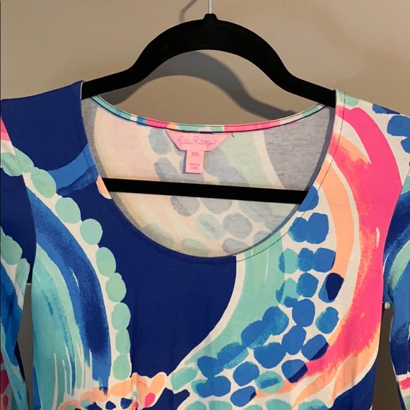 Lilly Pulitzer barely worn dress💙 - Picture 9 of 9